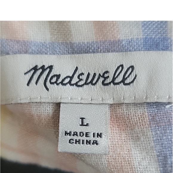 Madewell Clara linen blend midi dress - Picture 15 of 16